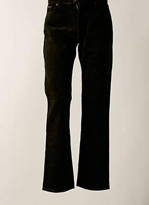 Pantalon droit tissage velours taille normale vert GANT homme