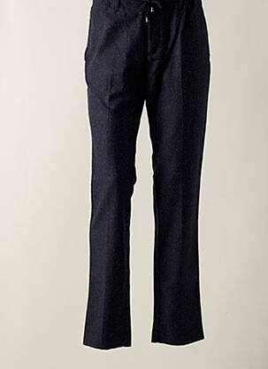 Pantalon slim tissage chiné taille normale bleu TOMMY HILFIGER homme