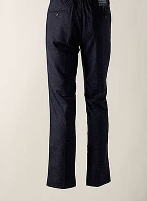 Pantalon slim tissage chiné taille normale bleu TOMMY HILFIGER homme