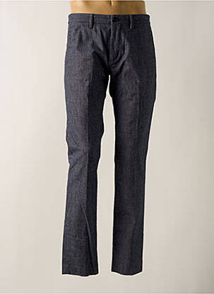 Pantalon chino tissage chiné taille normale bleu TOMMY HILFIGER homme