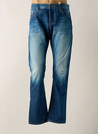 Jeans coupe slim fermeture boutonnée sur le devant taille normale bleu SCOTCH & SODA homme