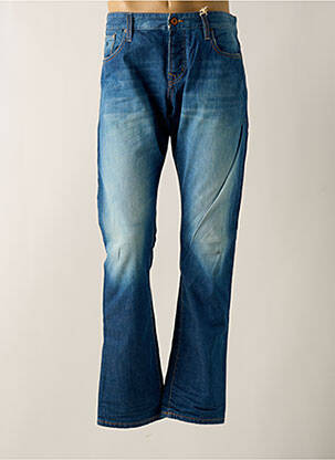 Jeans coupe slim fermeture boutonnée sur le devant taille normale bleu SCOTCH & SODA homme