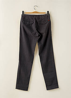 Pantalon chino stretch taille normale gris MANUEL RITZ homme