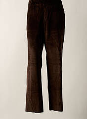 Pantalon droit marron BRUNO SAINT HILAIRE pour homme seconde vue