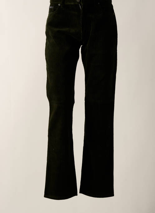 Pantalon droit tissage velours taille normale vert GANT homme