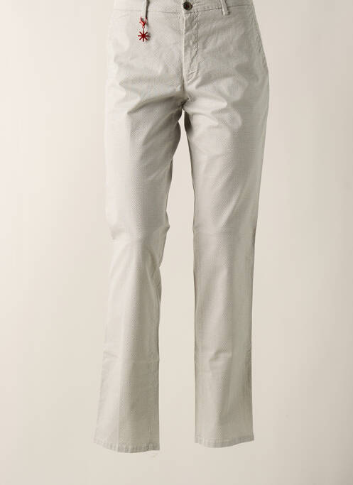 Pantalon chino blanc MANUEL RITZ pour homme