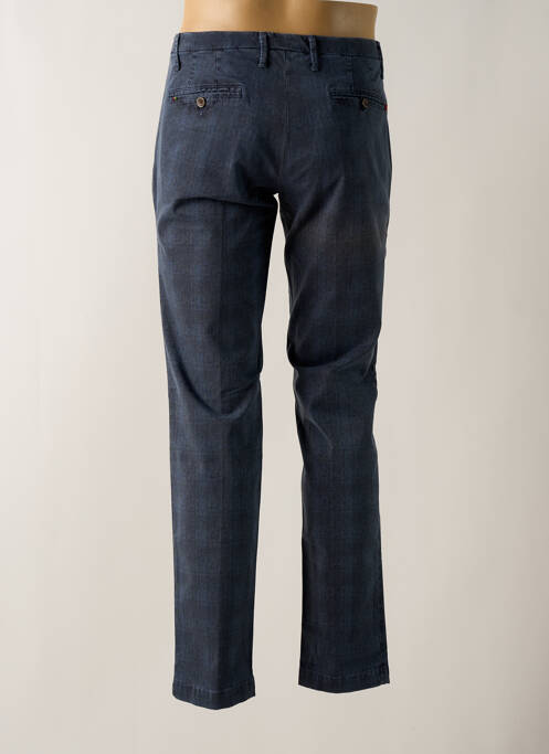 Pantalon chino bleu MANUEL RITZ pour homme