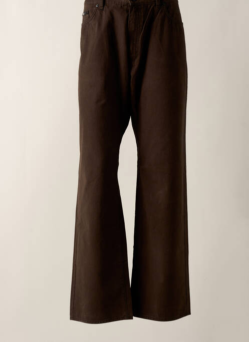 Pantalon droit marron HUGO BOSS pour homme