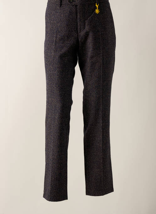 Pantalon slim bleu MANUEL RITZ pour homme