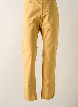 Pantalon droit poches jaune SCOTCH & SODA homme