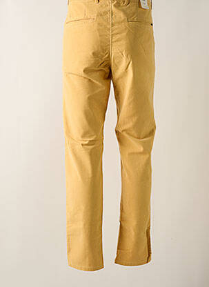 Pantalon droit poches jaune SCOTCH & SODA homme