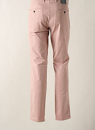 Pantalon droit coupe droite rose TOMMY HILFIGER homme