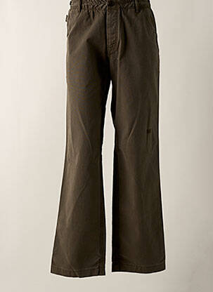 Pantalon droit poches marron HUGO BOSS homme