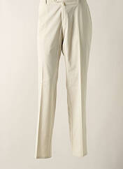 Pantalon droit beige BRUNO SAINT HILAIRE pour femme seconde vue