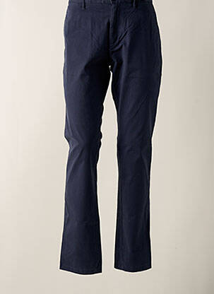 Pantalon droit bleu TOMMY HILFIGER pour homme