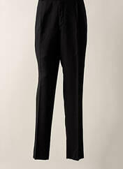 Pantalon droit noir LUCAS DELLI pour homme seconde vue