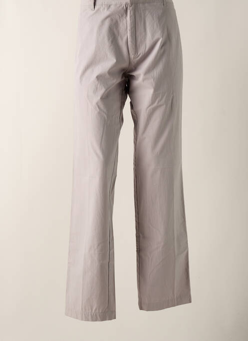 Pantalon droit gris HUGO BOSS pour homme