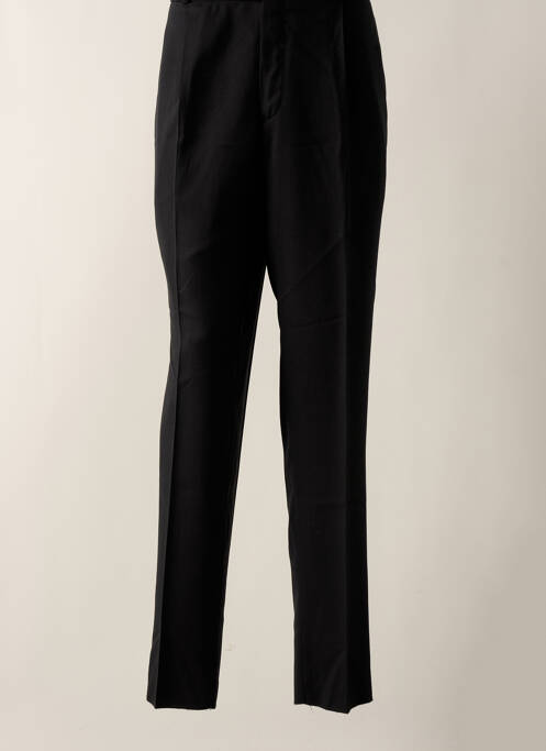 Pantalon droit noir LUCAS DELLI pour homme