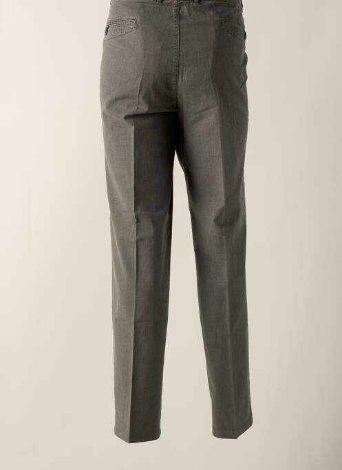 Pantalon slim gris BRUNO SAINT HILAIRE pour homme
