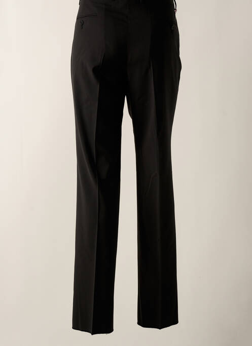 Pantalon slim noir BRUNO SAINT HILAIRE pour homme