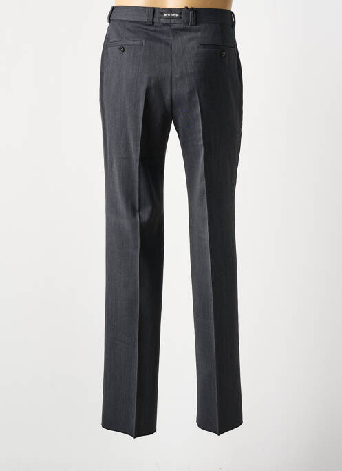 Pantalon droit gris BRUNO SAINT HILAIRE pour homme