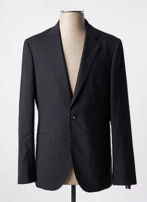 Blazer poignets boutonnés avec fente noir TOMMY HILFIGER homme