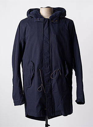 Parka bleu SCOTCH & SODA pour homme