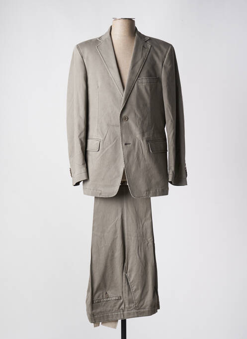 Costume de ville gris BRUNO SAINT HILAIRE pour homme