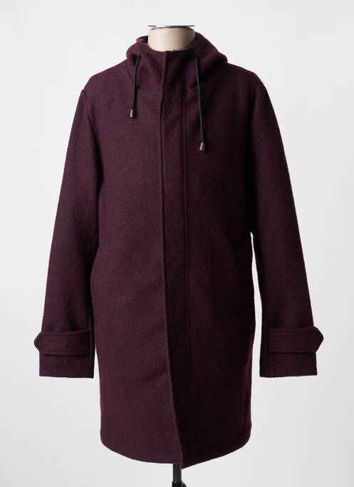 Manteau long violet AT.P.CO pour homme