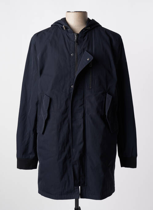 Parka bleu KARL LAGERFELD pour homme