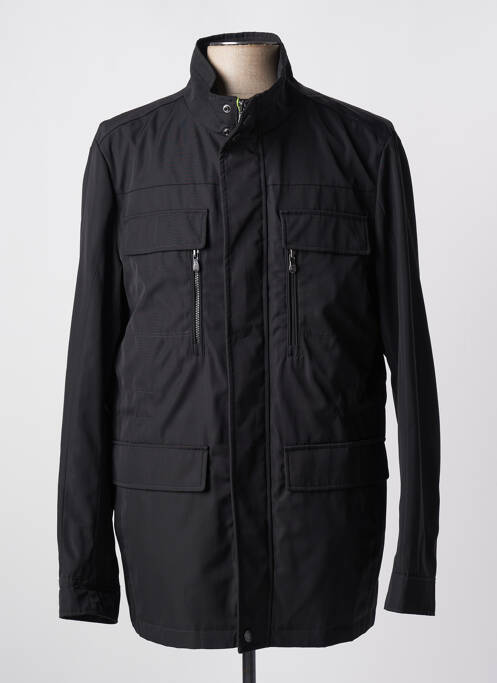 Parka noir HUGO BOSS pour homme