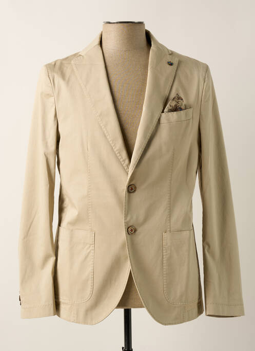 Blazer beige MANUEL RITZ pour homme