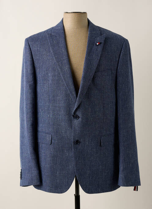 Blazer bleu TOMMY HILFIGER pour homme