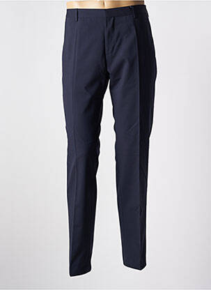 Pantalon slim tissage popeline taille normale bleu TOMMY HILFIGER homme