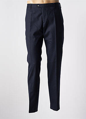 Pantalon slim fermeture zippée sous rabat boutonné taille normale bleu TOMMY HILFIGER homme