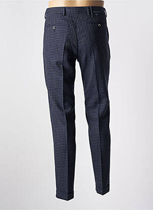 Pantalon slim tissage chiné taille normale bleu TOMMY HILFIGER homme