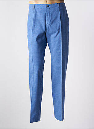 Pantalon slim tissage chiné taille normale bleu TOMMY HILFIGER homme
