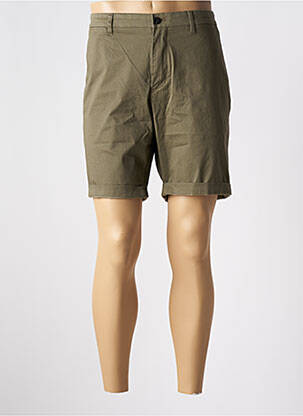 Bermuda coupe droite taille normale vert TOMMY HILFIGER homme