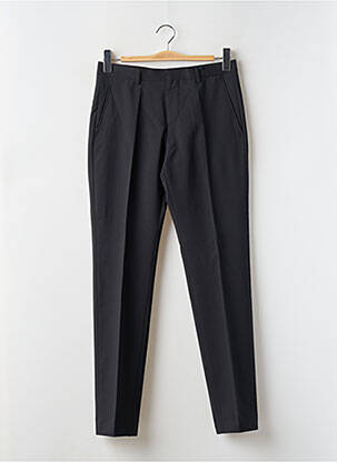 Pantalon slim fermeture zippée sous rabat avec crochet taille normale noir TOMMY HILFIGER homme