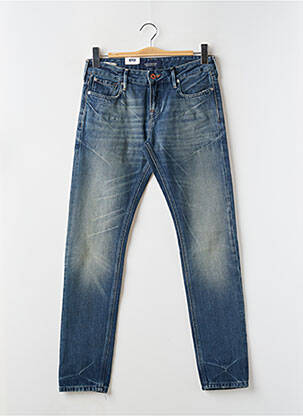 Jeans coupe slim tissage brut taille normale bleu MAISON SCOTCH homme