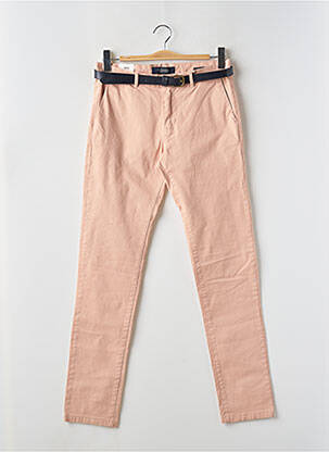 Pantalon chino poches taille normale rose MAISON SCOTCH homme