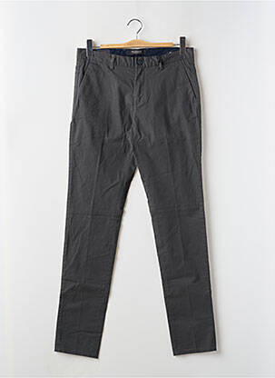 Pantalon chino poches taille normale gris MAISON SCOTCH homme