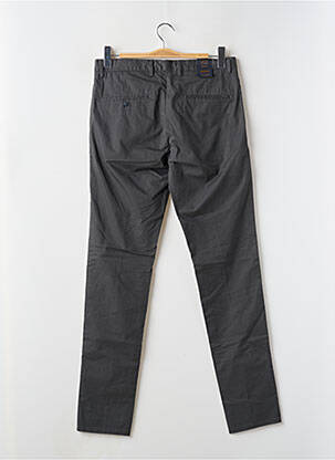 Pantalon chino poches taille normale gris MAISON SCOTCH homme