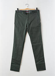 Pantalon chino poches taille normale vert MAISON SCOTCH homme