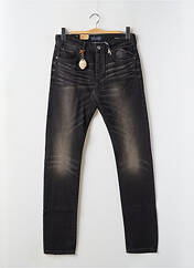 Jeans coupe slim noir MAISON SCOTCH pour homme seconde vue