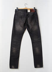 Jeans coupe slim noir MAISON SCOTCH pour homme seconde vue