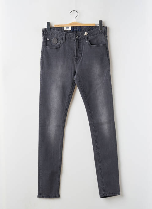 Jeans coupe slim gris MAISON SCOTCH pour homme