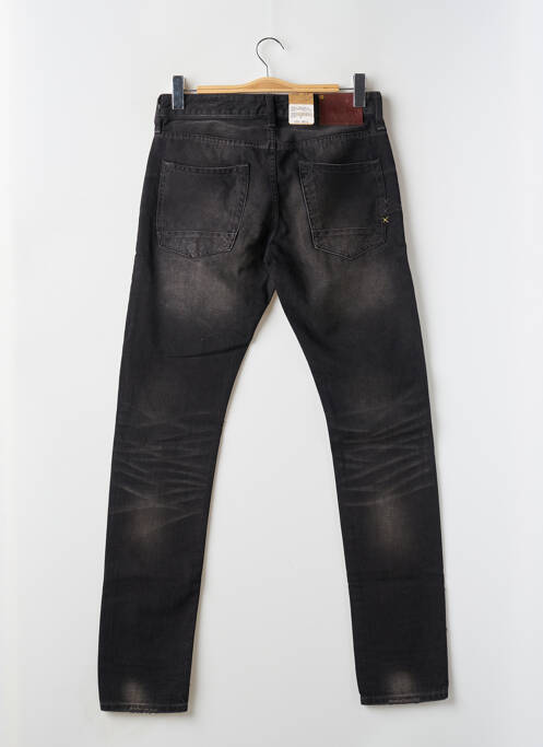 Jeans coupe slim noir MAISON SCOTCH pour homme