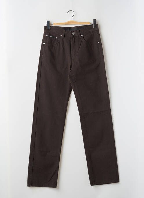 Pantalon droit marron HUGO BOSS pour homme