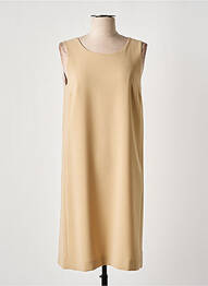 Robe mi-longue sans manche sans manche beige WEILL femme